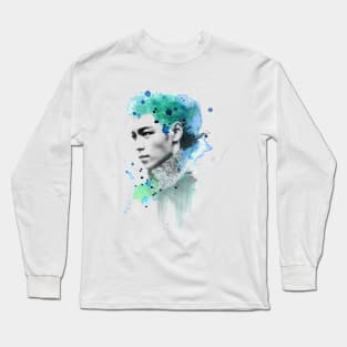 TOP Watercolour Long Sleeve T-Shirt